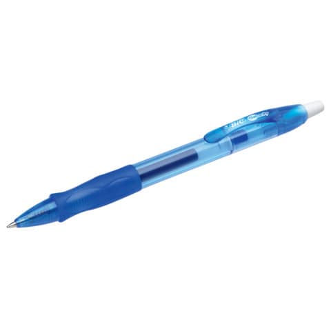 Penna gel a scatto BIC Gel-ocity 0,7 mm blu 829158